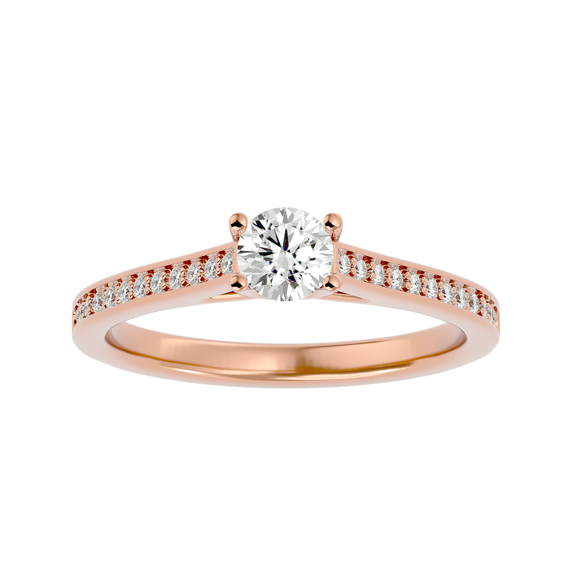 HOH Bee Diamond Solitaire Ring