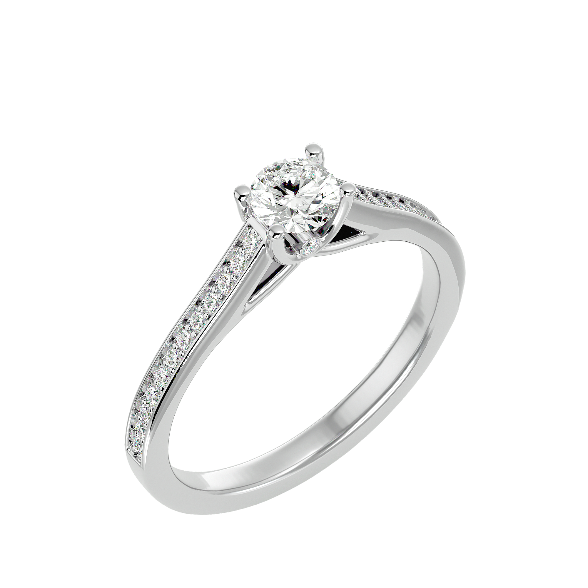 HOH Bee Diamond Solitaire Ring