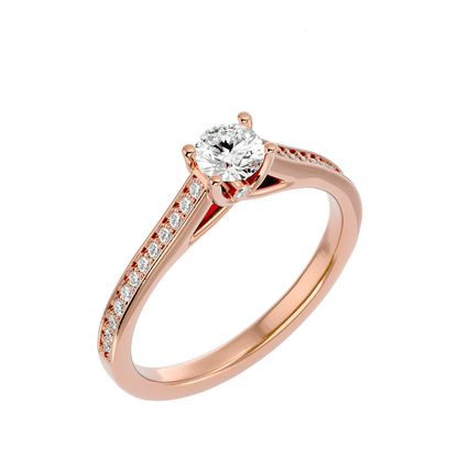 HOH Bee Diamond Solitaire Ring