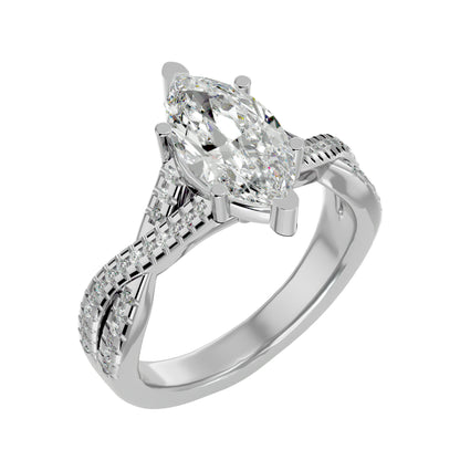 HOH Eliza Diamond Solitaire Ring