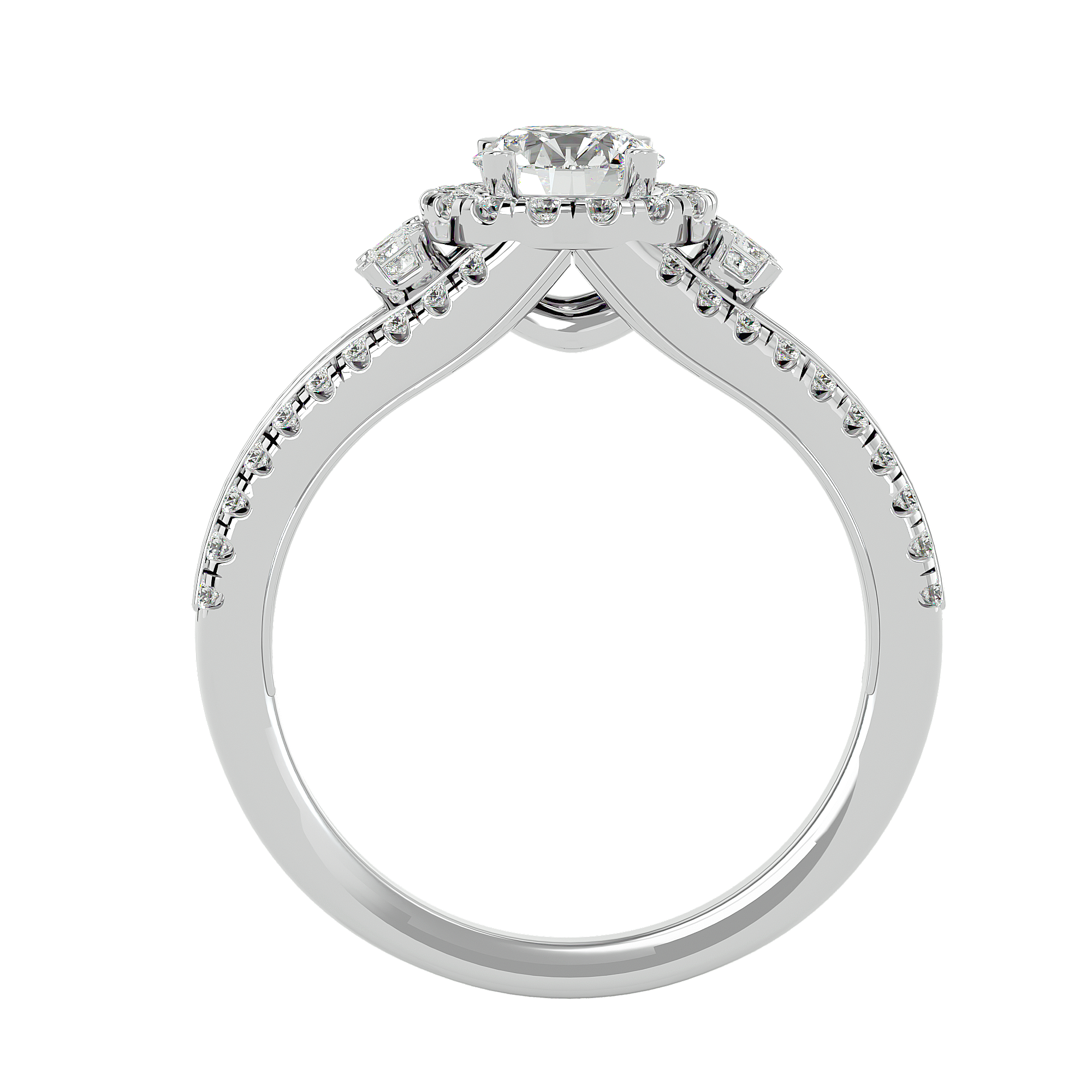 HOH Elenora Diamond Halo Ring