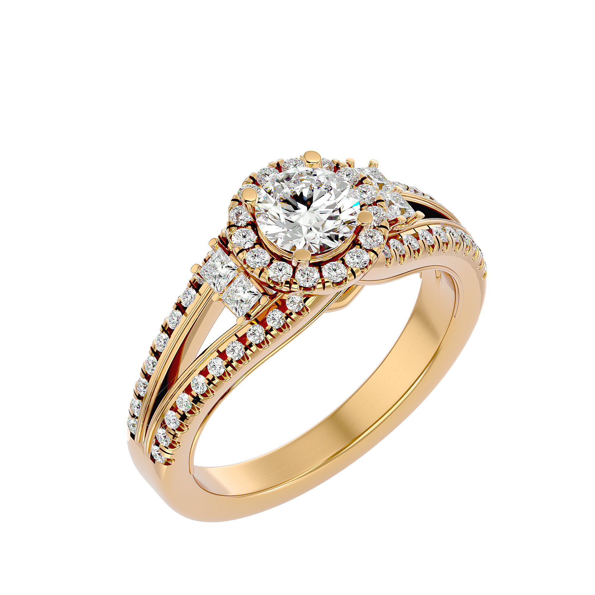 HOH Elenora Diamond Halo Ring