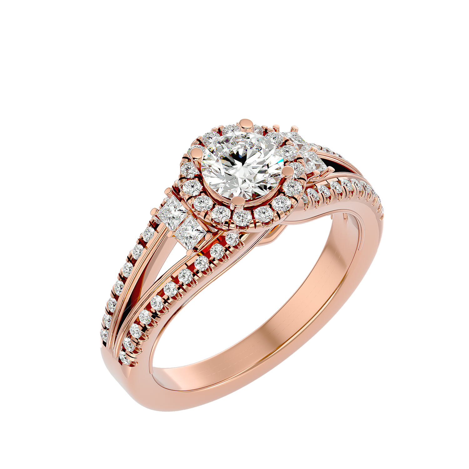 HOH Elenora Diamond Halo Ring