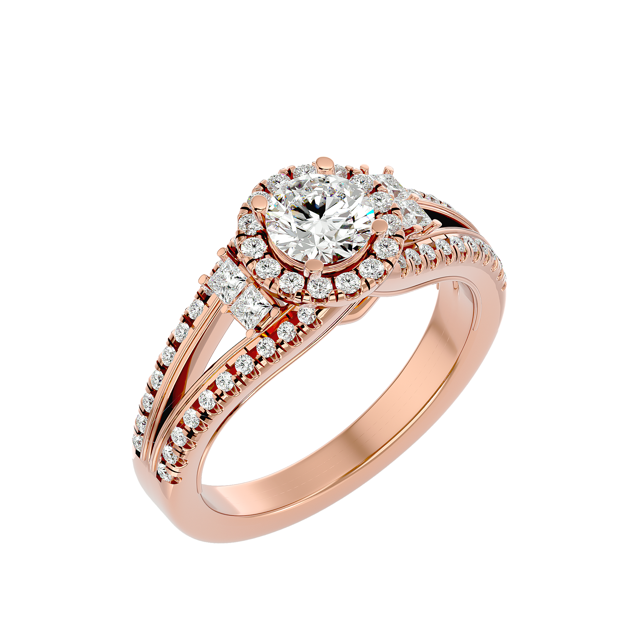 HOH Elenora Diamond Halo Ring