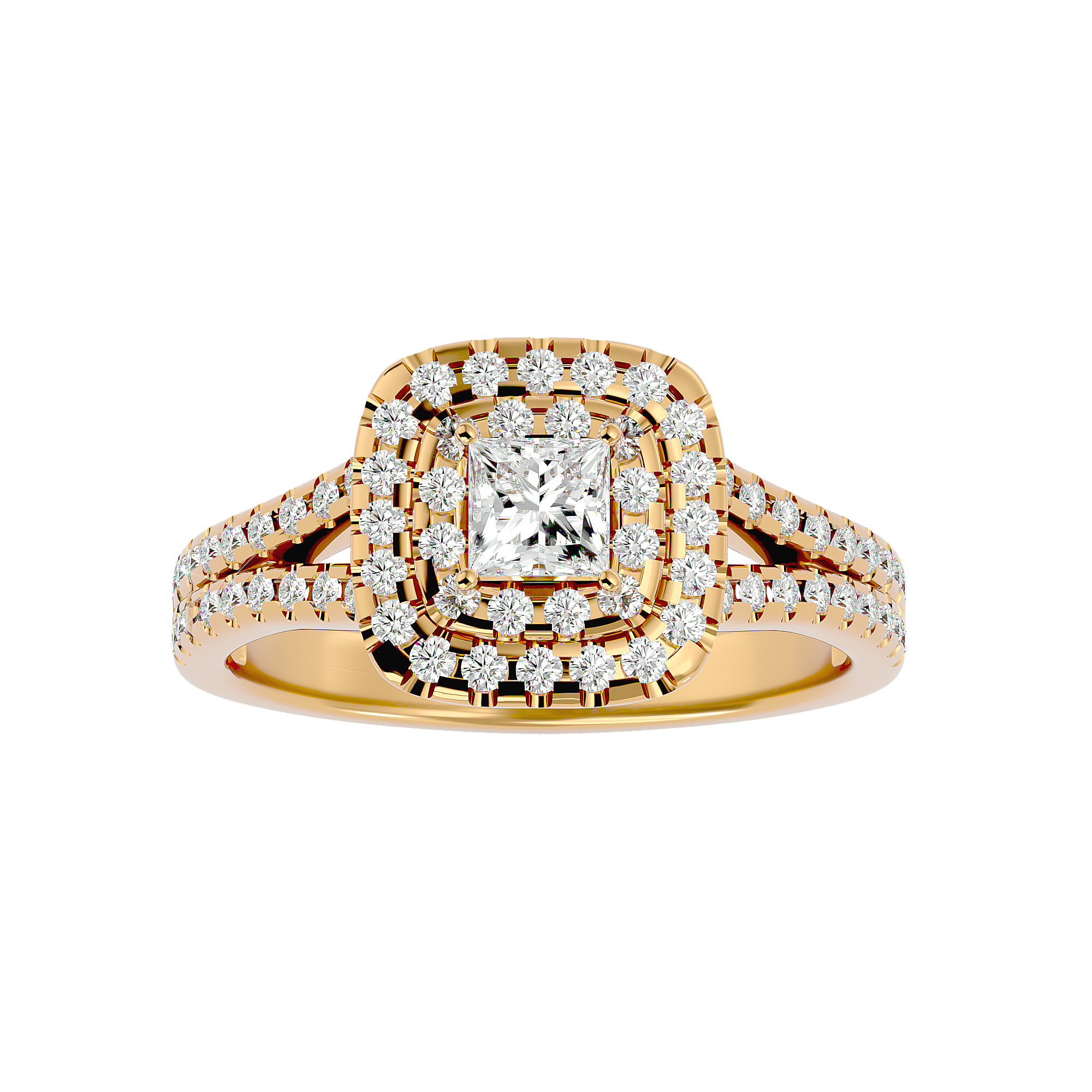 HOH Evianna Diamond Halo Ring