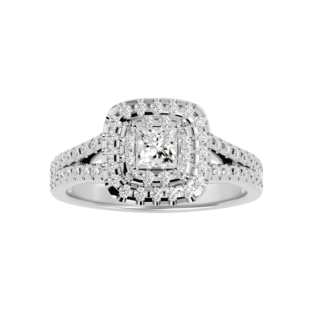 HOH Evianna Diamond Halo Ring