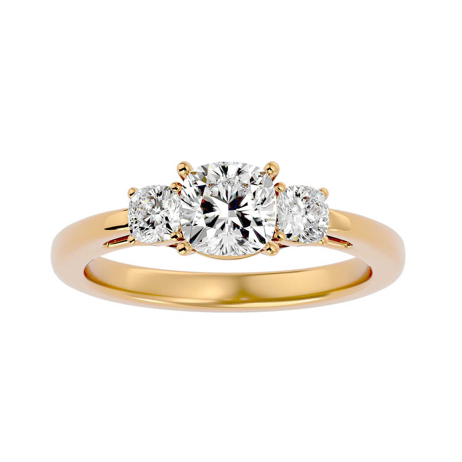 HOH Mirela Diamond Three Stone Ring