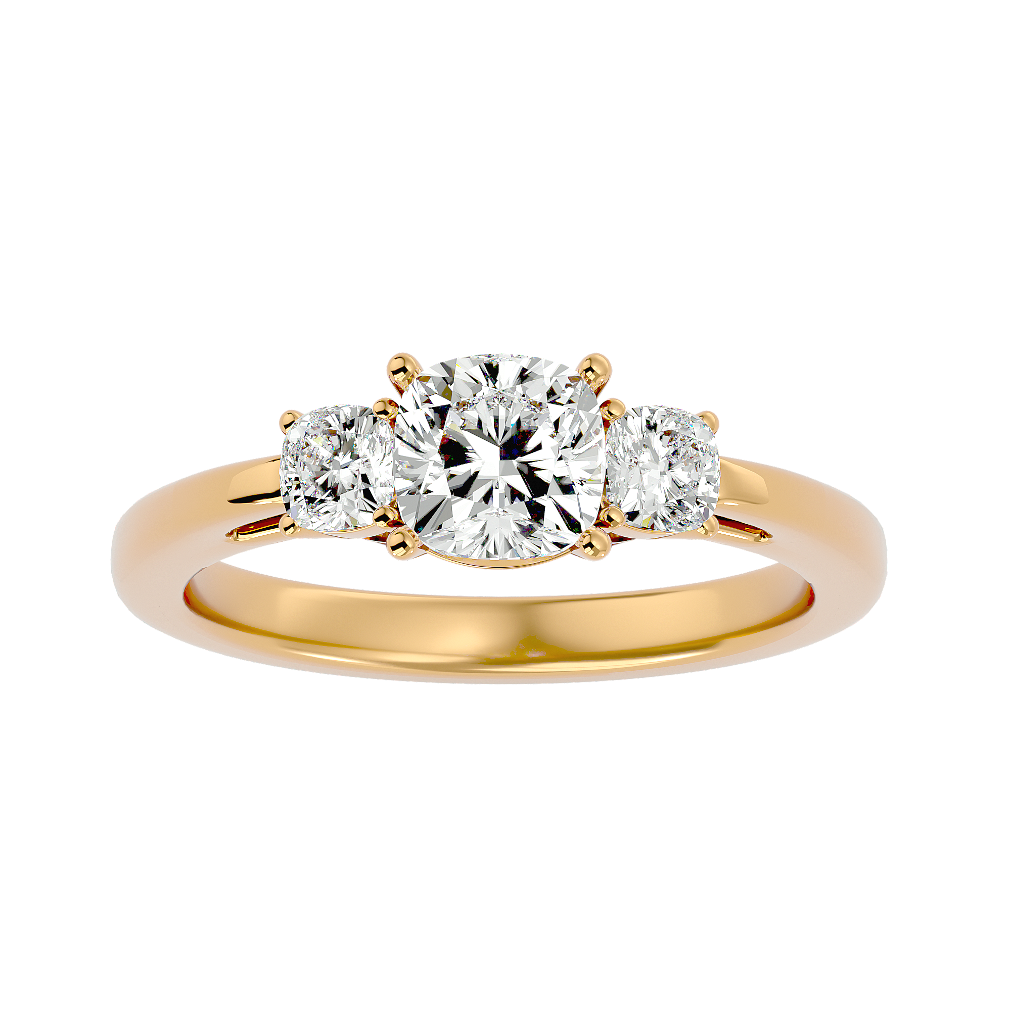 HOH Mirela Diamond Three Stone Ring