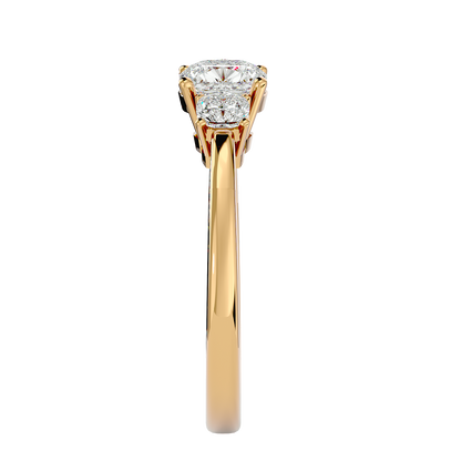 HOH Mirela Diamond Three Stone Ring