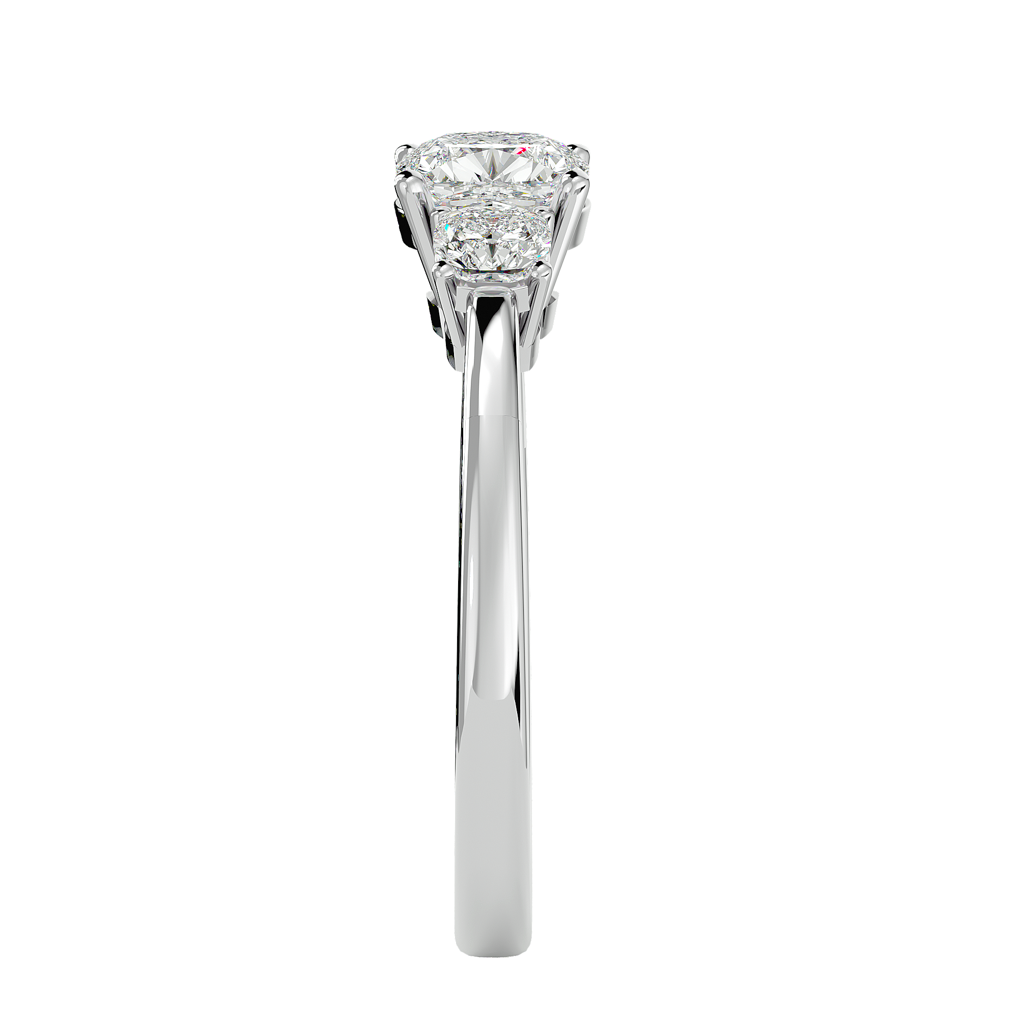 HOH Mirela Diamond Three Stone Ring