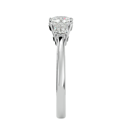 HOH Mirela Diamond Three Stone Ring