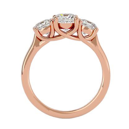 HOH Eva Diamond Three Stone Ring
