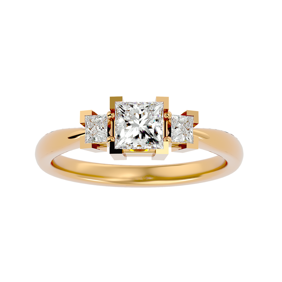 HOH Melrose Diamond Three Stone Ring