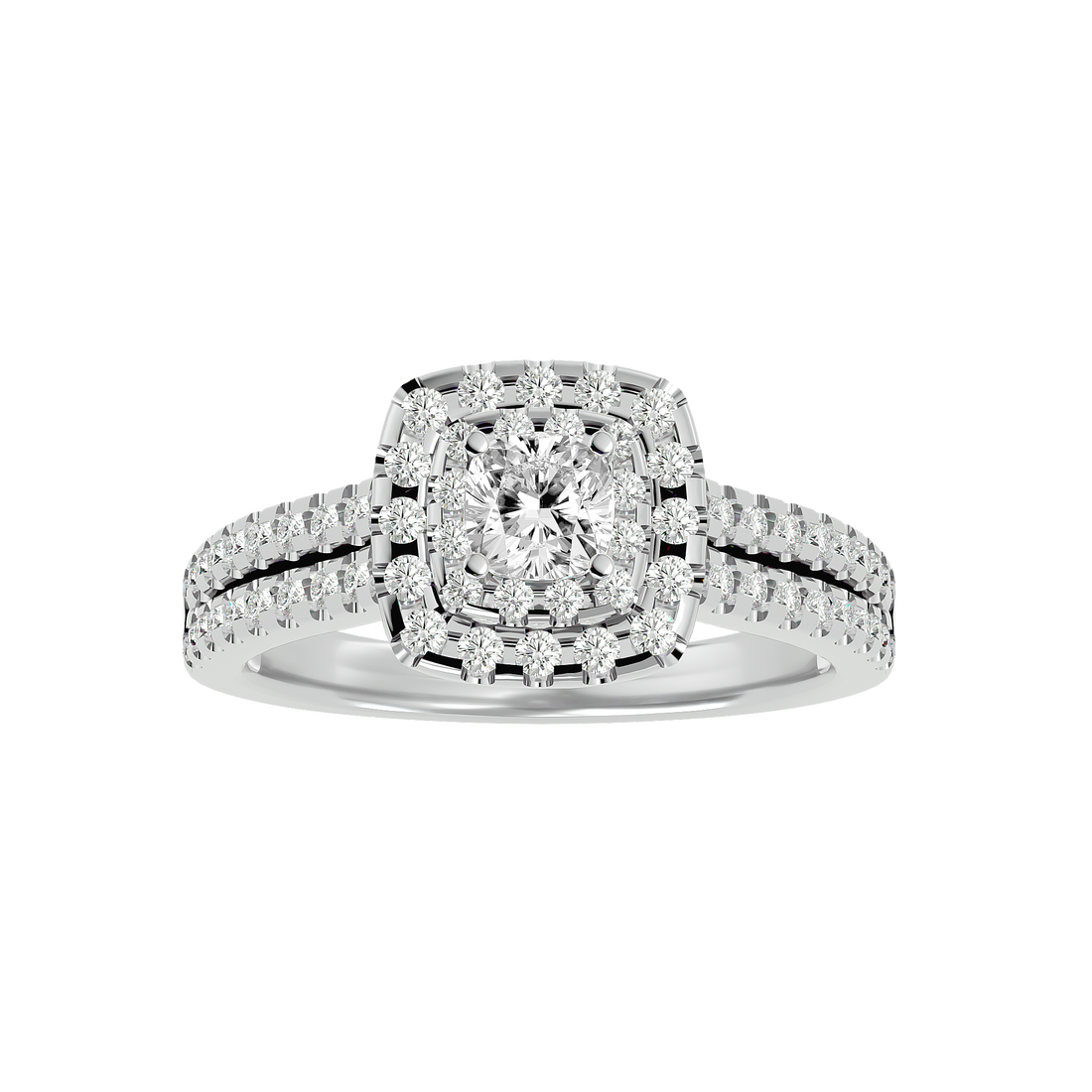 HOH Genevieve Diamond Halo Ring