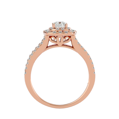 HOH Genevieve Diamond Halo Ring