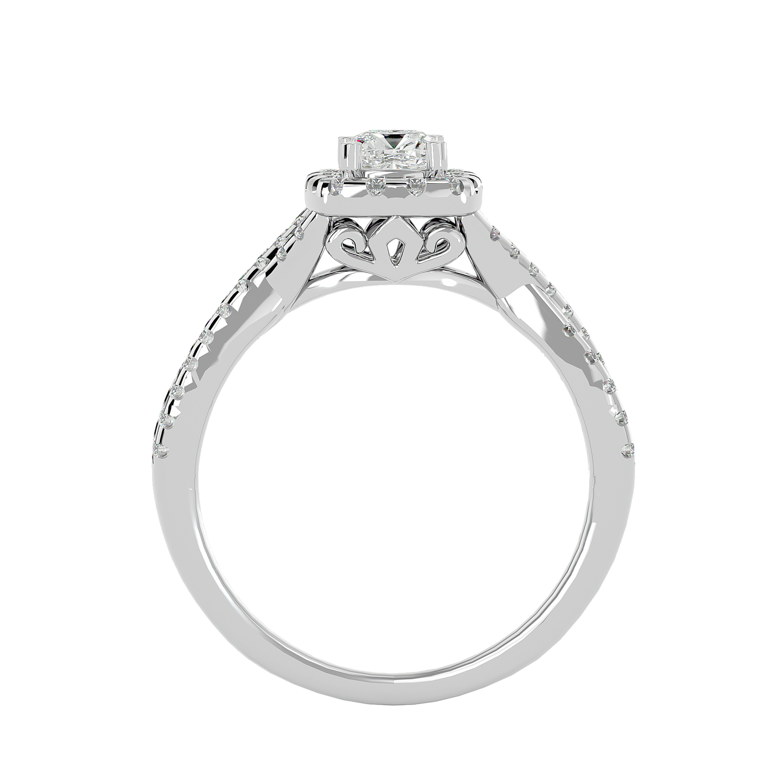 HOH Gwyneth Diamond Halo Ring