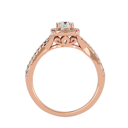 HOH Gwyneth Diamond Halo Ring