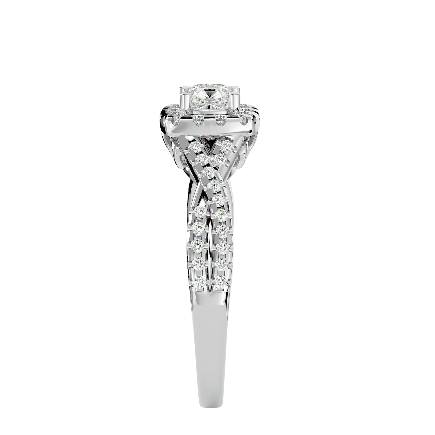 HOH Gwyneth Diamond Halo Ring