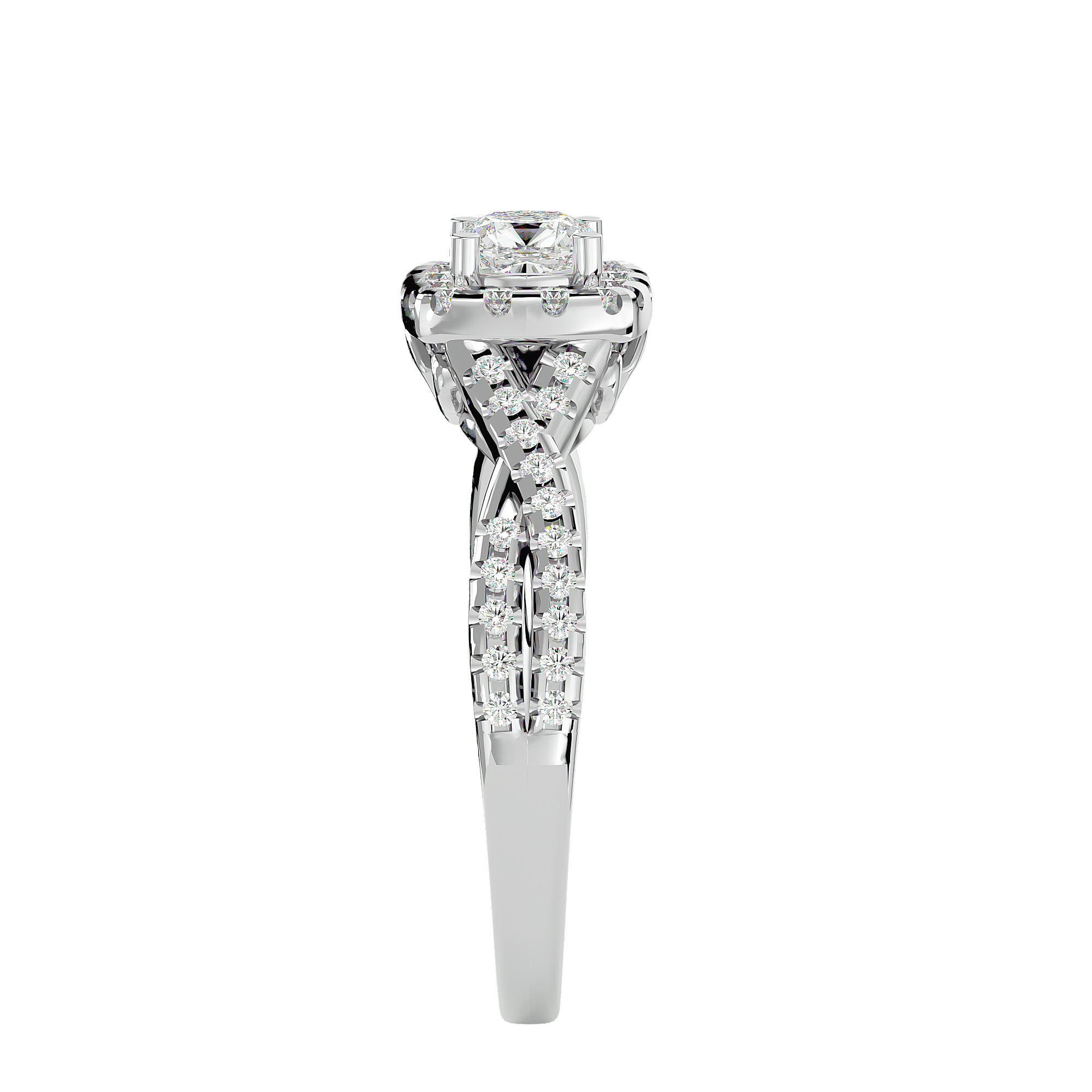 HOH Gwyneth Diamond Halo Ring