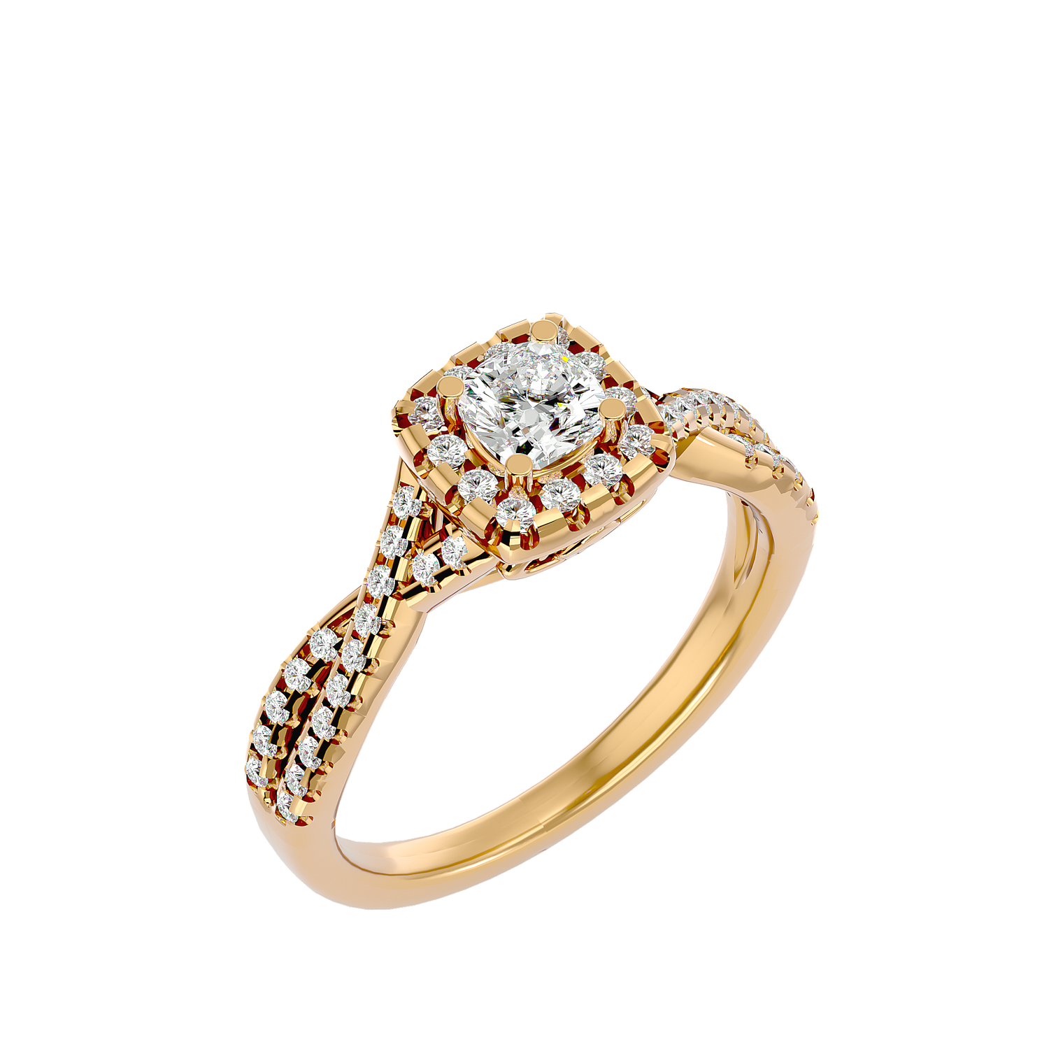 HOH Gwyneth Diamond Halo Ring