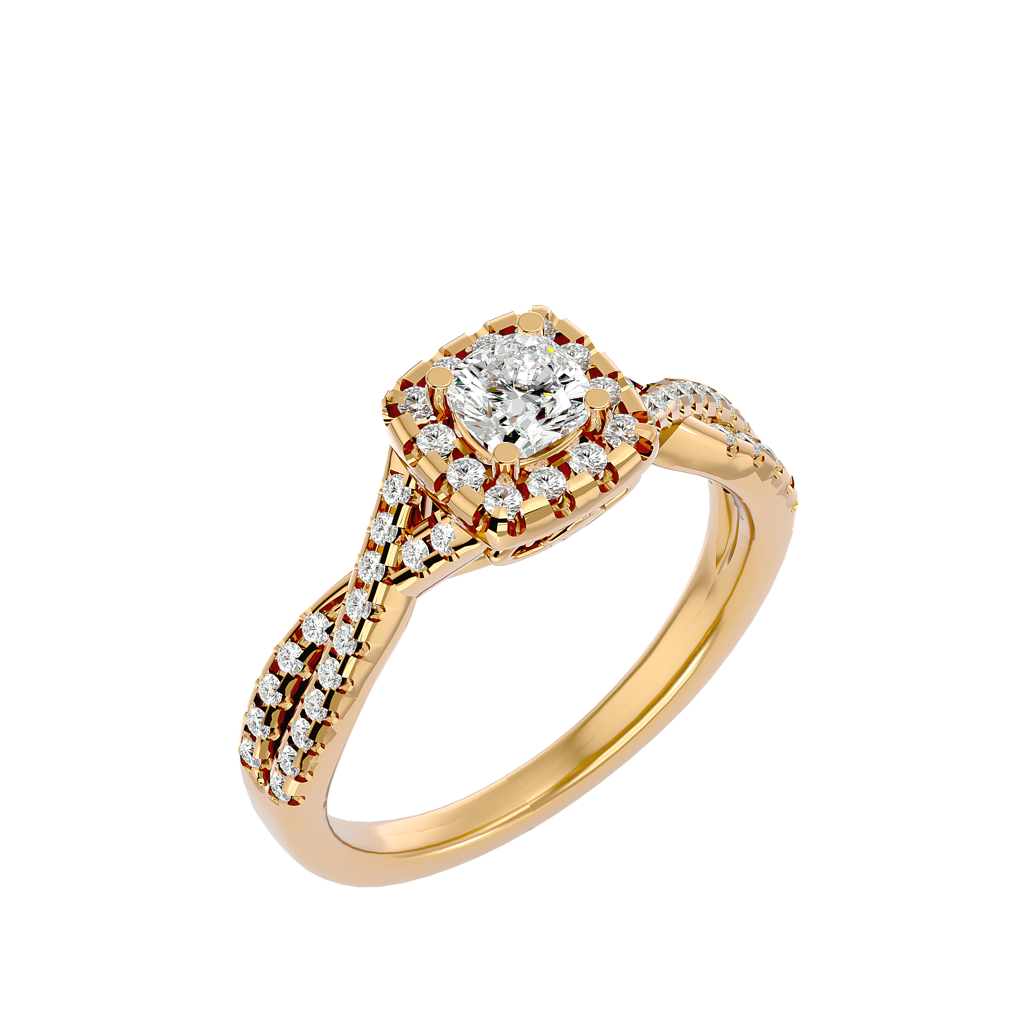 HOH Gwyneth Diamond Halo Ring