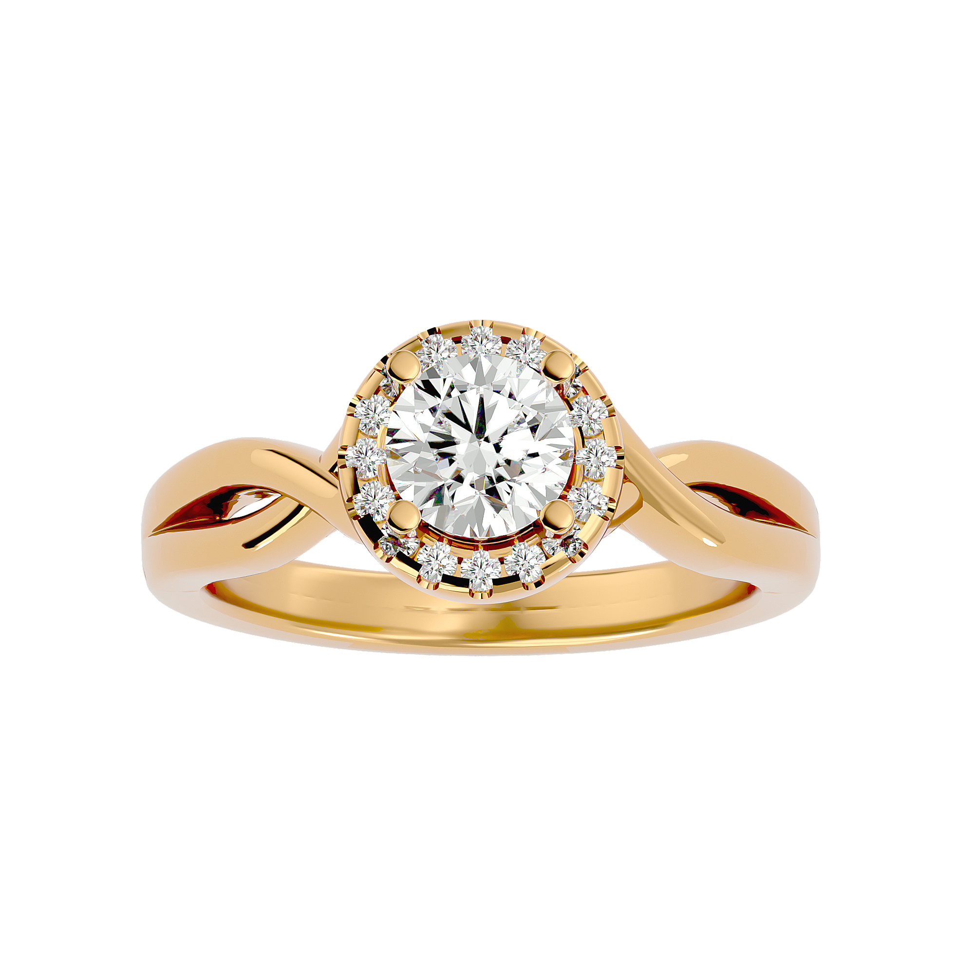 HOH Josephine Diamond Halo Ring