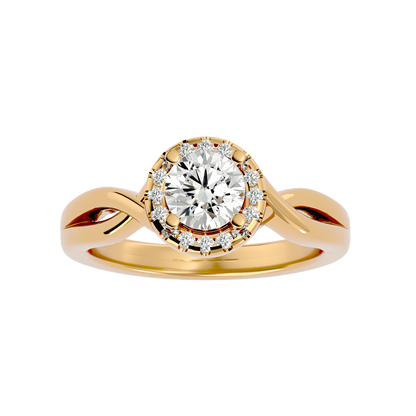 HOH Josephine Diamond Halo Ring