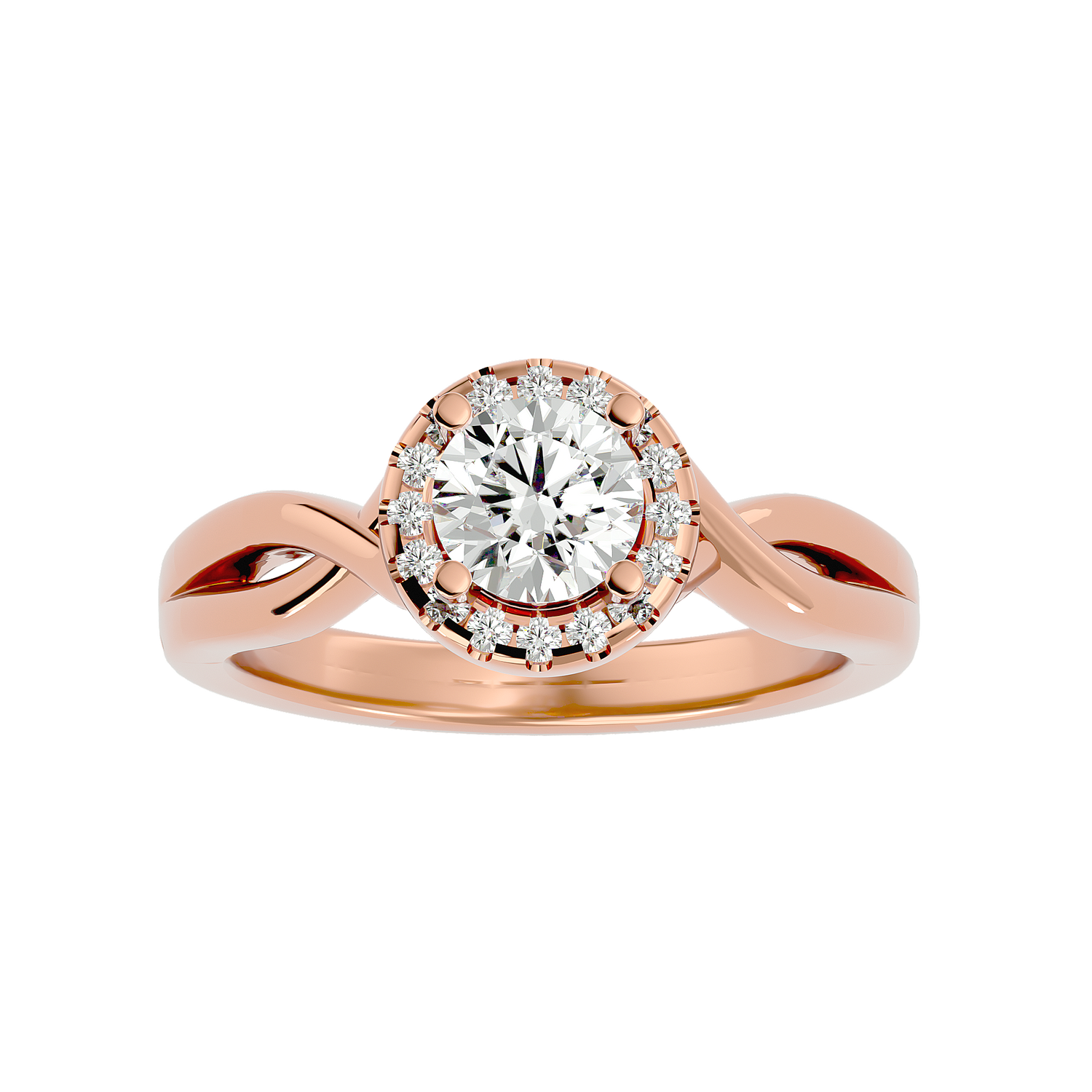 HOH Josephine Diamond Halo Ring