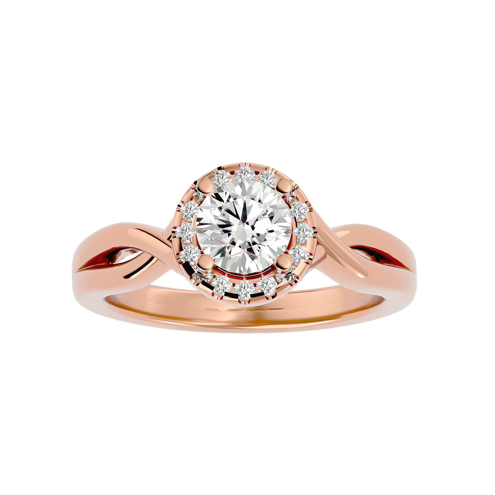 HOH Josephine Diamond Halo Ring