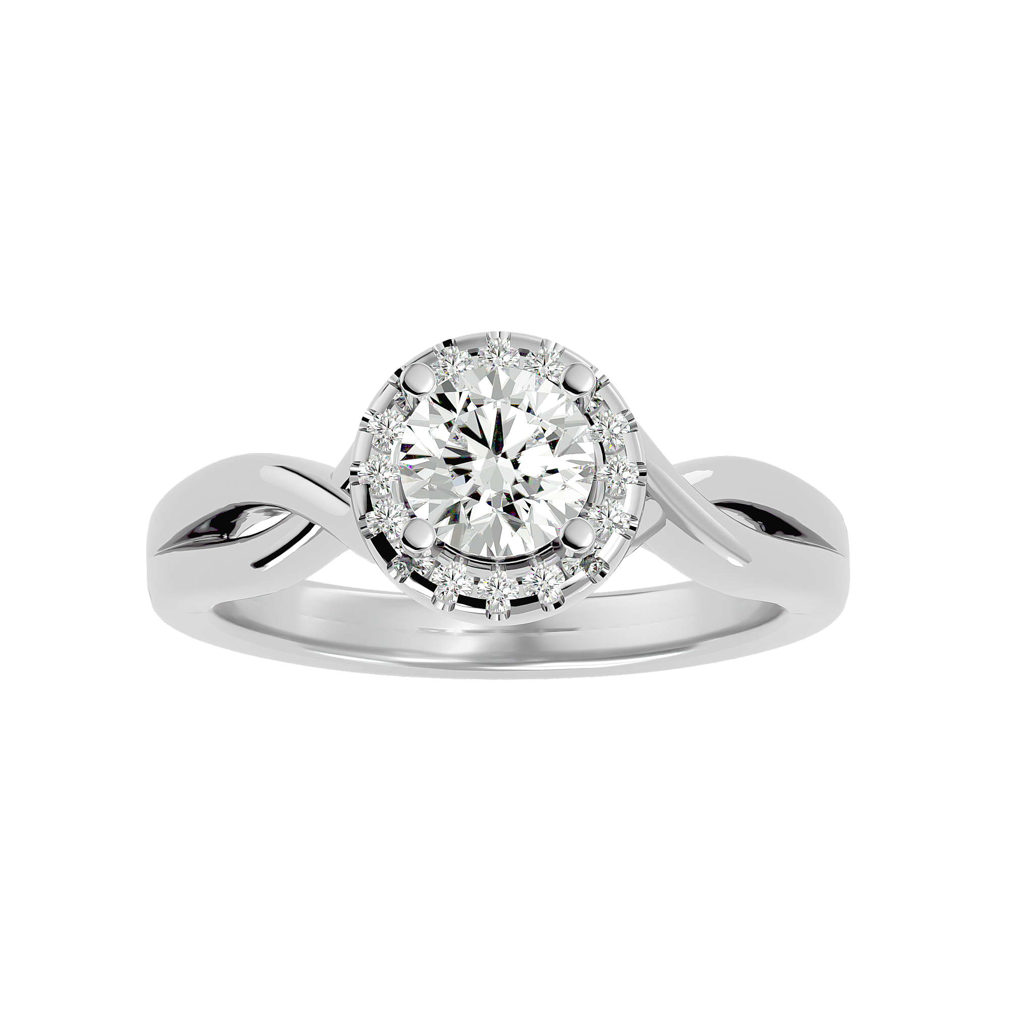 HOH Josephine Diamond Halo Ring