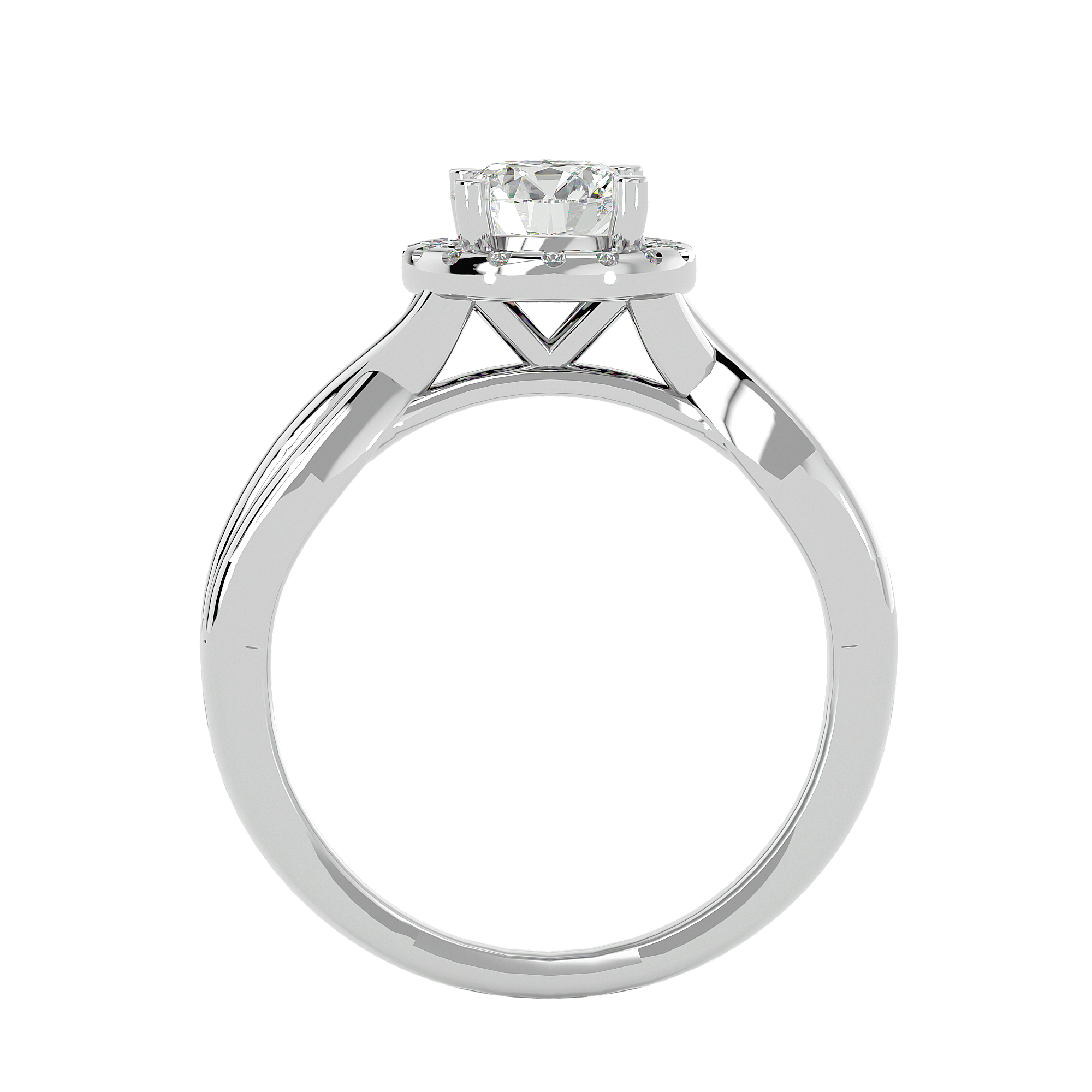 HOH Josephine Diamond Halo Ring