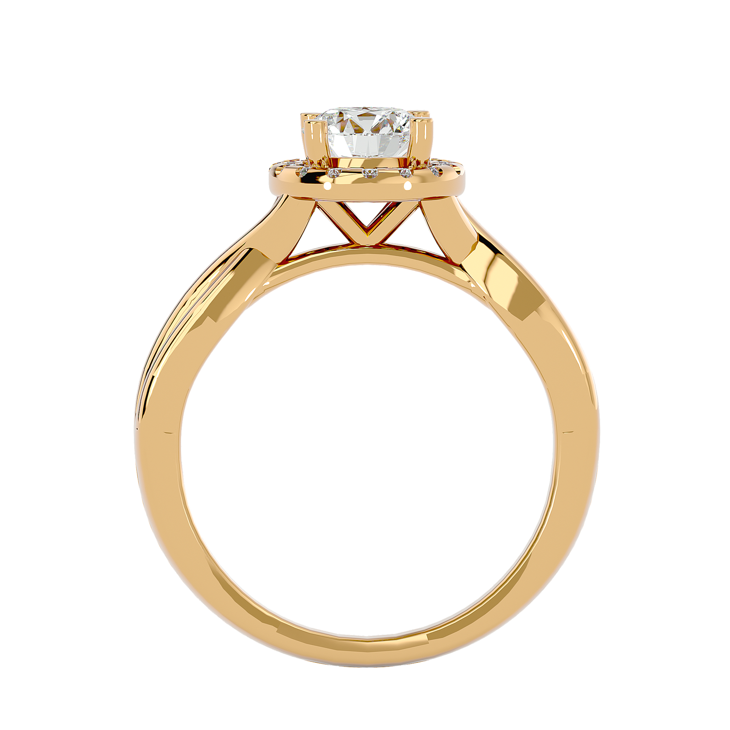 HOH Josephine Diamond Halo Ring