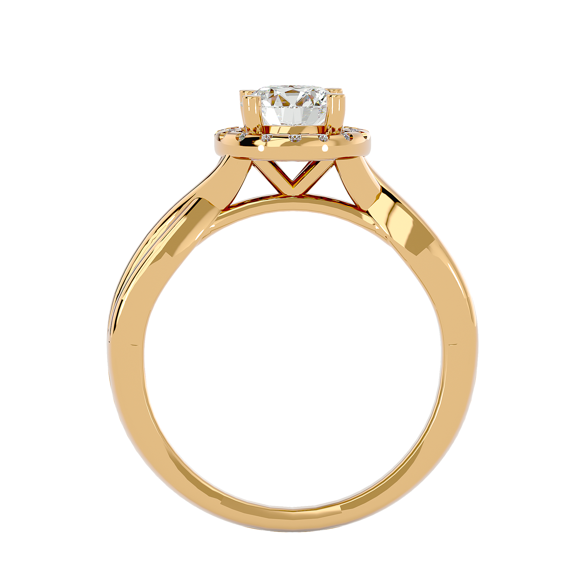 HOH Josephine Diamond Halo Ring