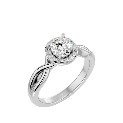 HOH Josephine Diamond Halo Ring