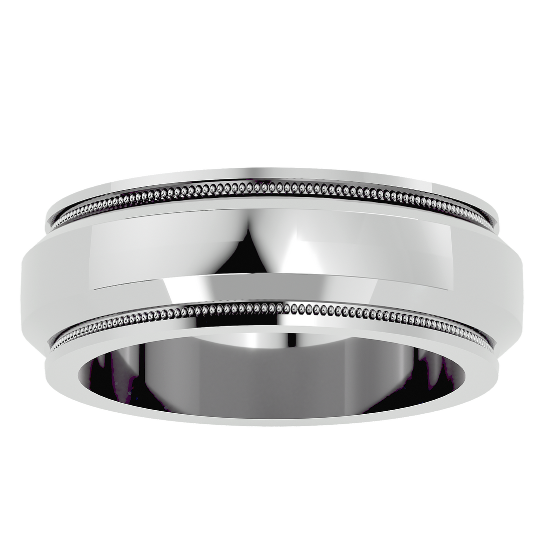 HOH Daniel Solid Gold  Mens Wedding Band