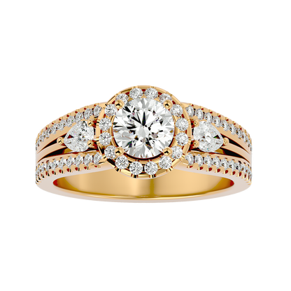 HOH Chloe Diamond Three Stone Ring