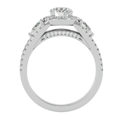 HOH Chloe Diamond Three Stone Ring