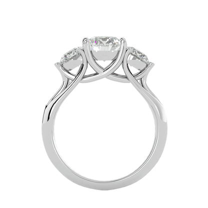 HOH Elizabeth Diamond Three Stone Ring