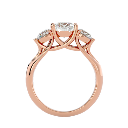 HOH Elizabeth Diamond Three Stone Ring