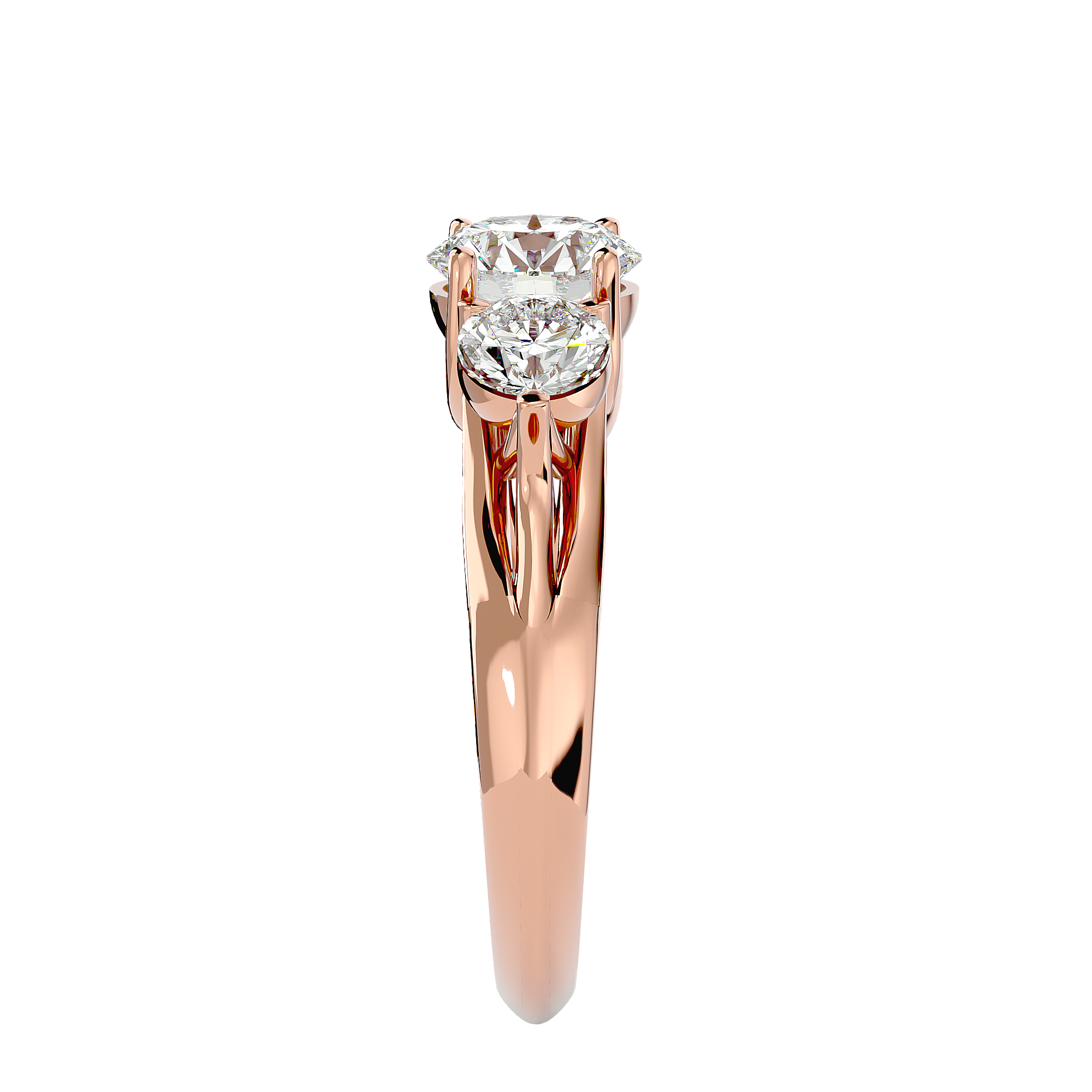 HOH Elizabeth Diamond Three Stone Ring