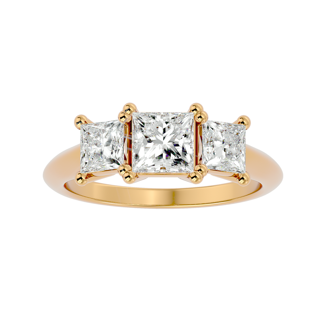 HOH Rumi Diamond Three Stone Ring