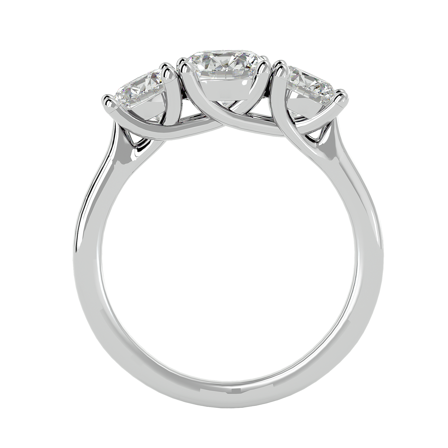 HOH Eden Diamond Three Stone Ring