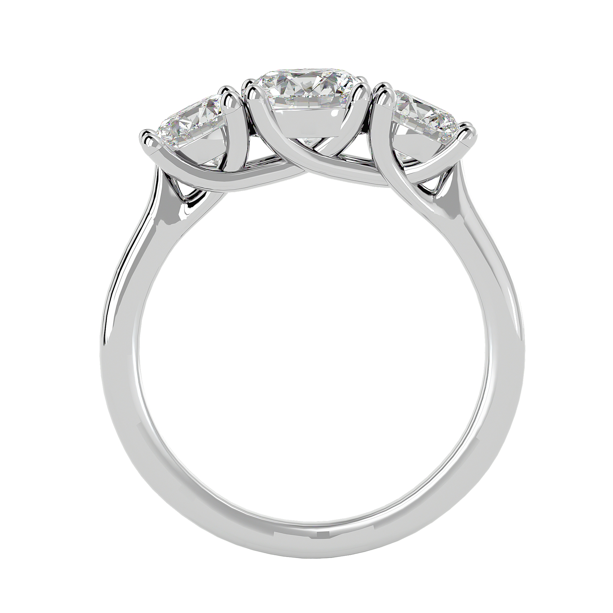 HOH Eden Diamond Three Stone Ring