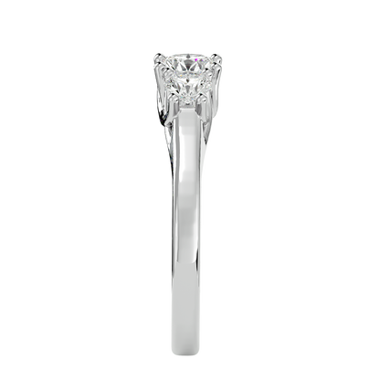 HOH Ophelia Diamond Three Stone Ring