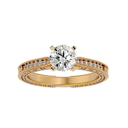 HOH John Diamond Solitaire Ring