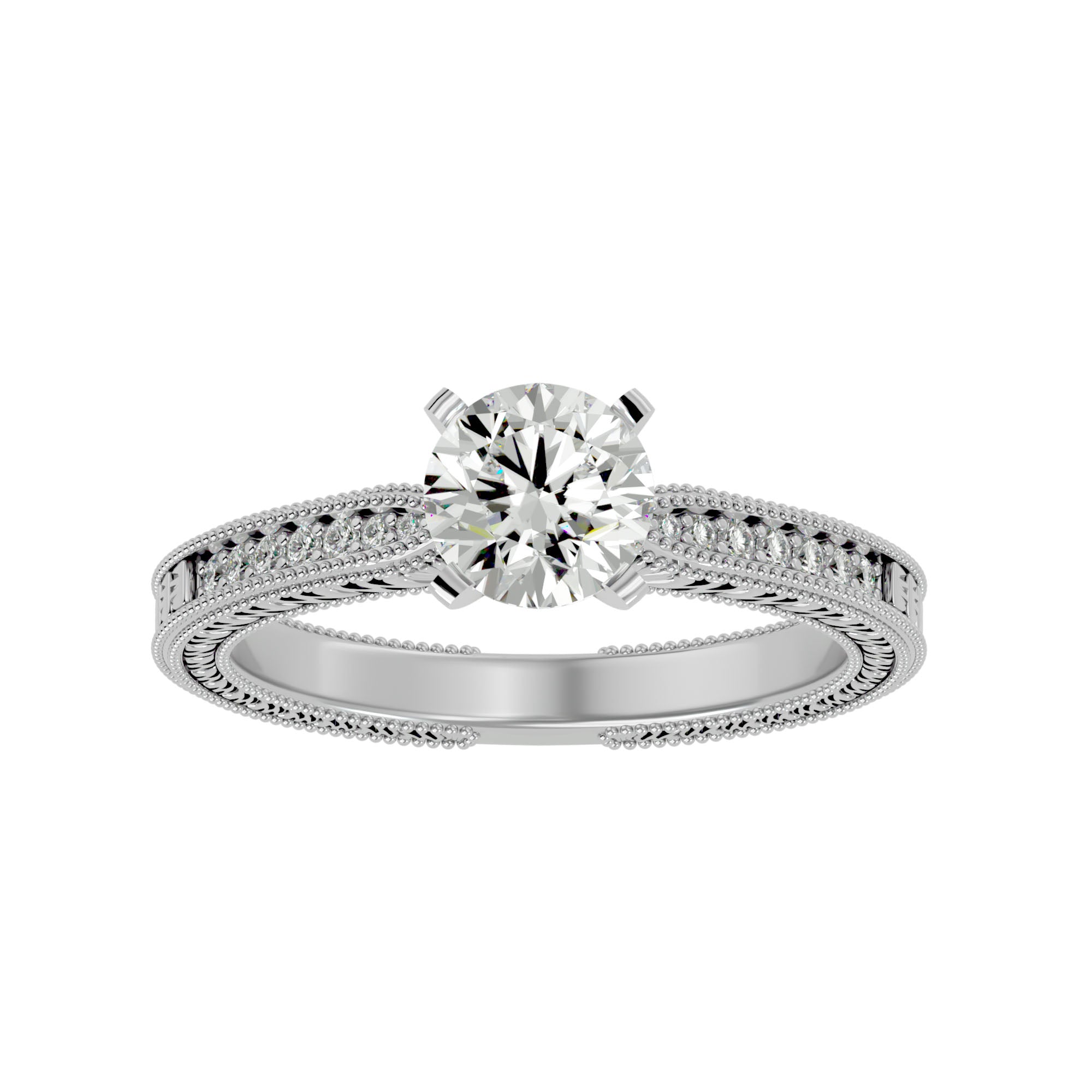 HOH John Diamond Solitaire Ring