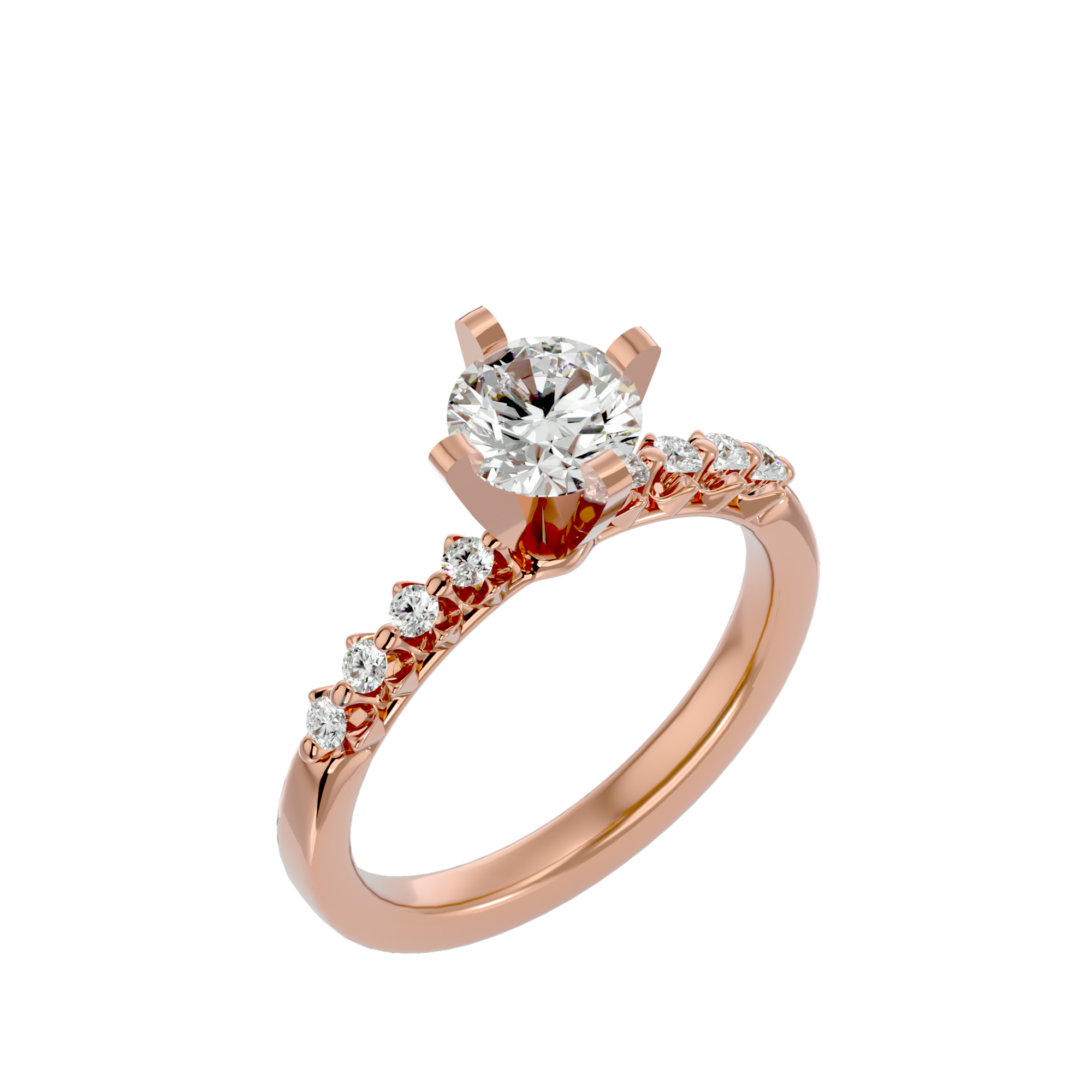 HOH Octavius Diamond Solitaire Ring