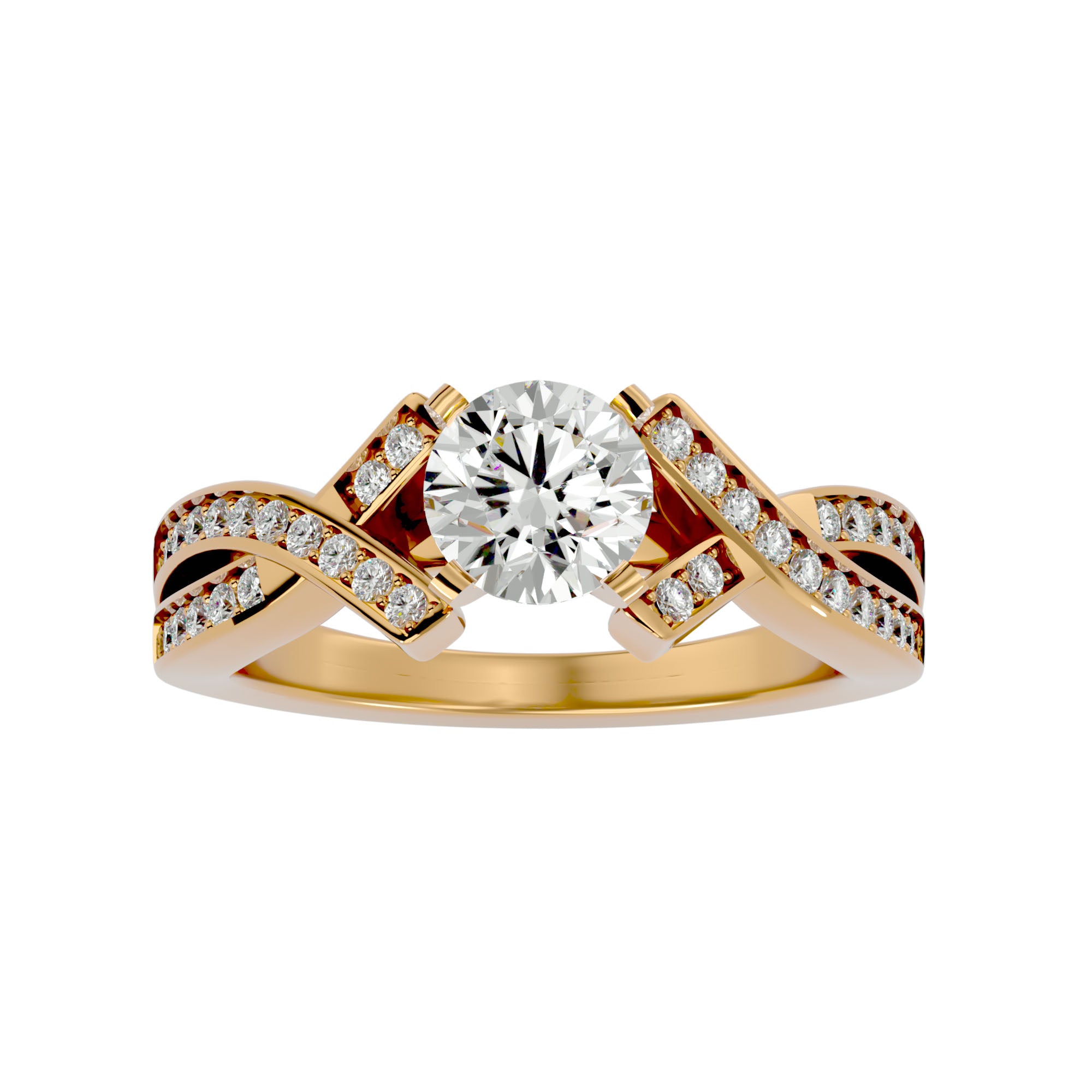 HOH Orlando Diamond Solitaire Ring