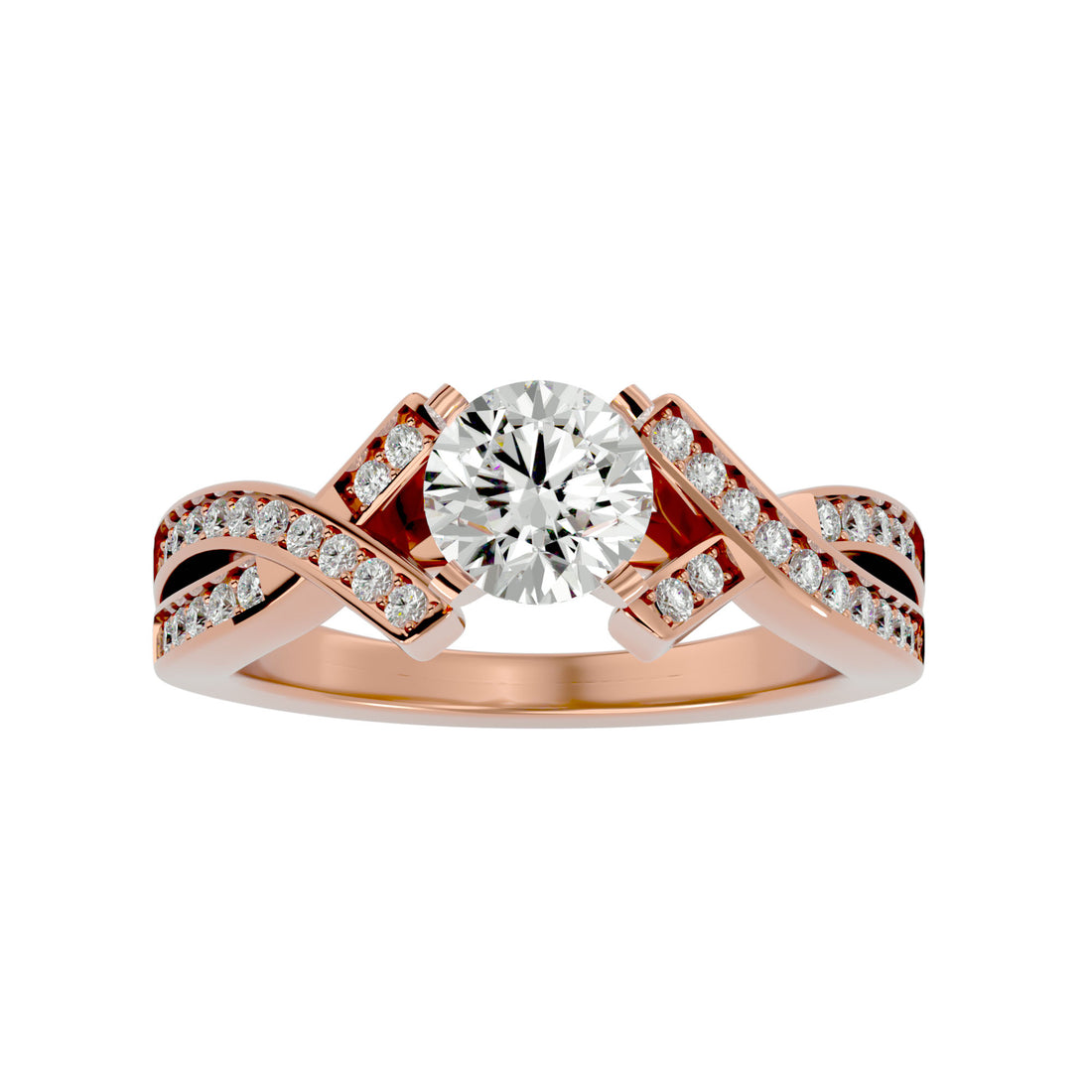 HOH Orlando Diamond Solitaire Ring