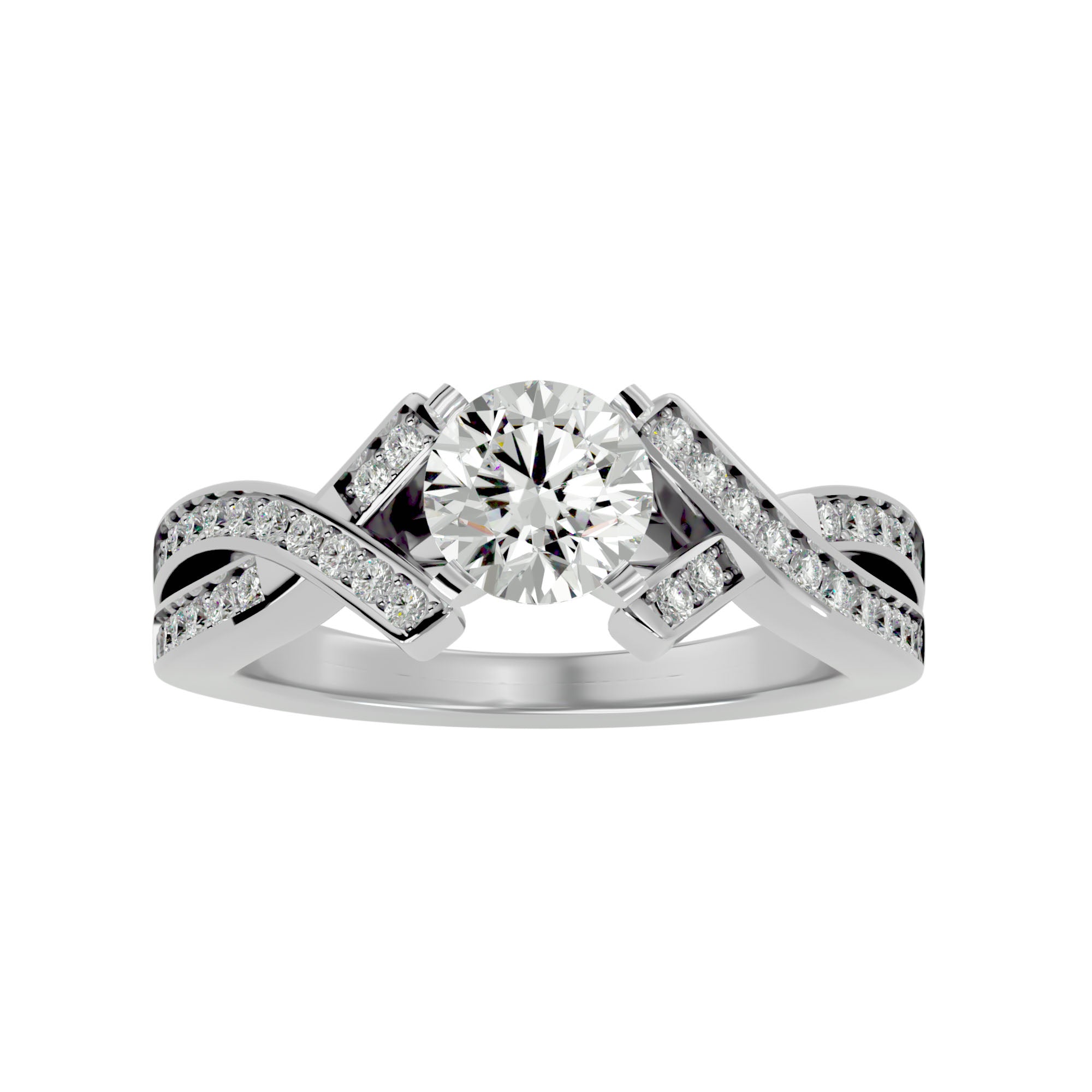 HOH Orlando Diamond Solitaire Ring